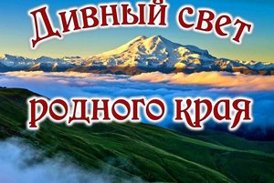 Краеведческая зона «Дивный свет родного края»