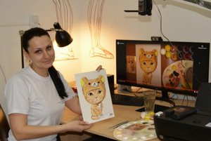 Отчётная выставка художественной мастерской Ксении Дубининой