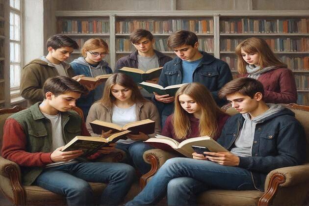 Книжная выставка «Мир молодежи»