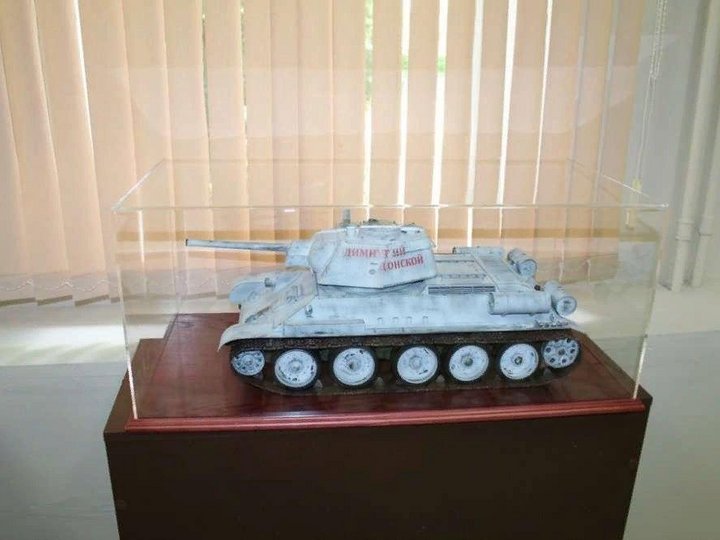 Выставка «Танковая колонна «Димитрий Донской»