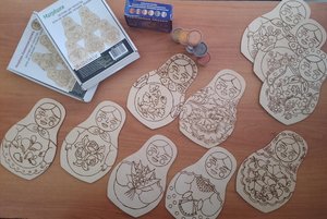 Мастер-класс «Роспись русской матрешки»