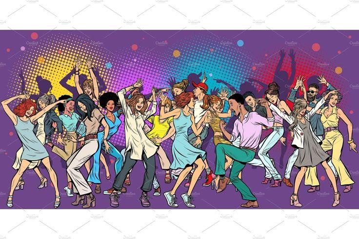 «Зажигаем вместе», танцевальная программа