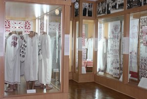 Выставка украинской вышивки