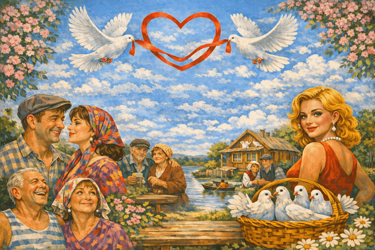 Музыкальная комедия «Любовь и голуби»