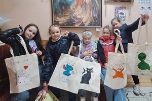 Мастер-класс «Текстиль и краски»