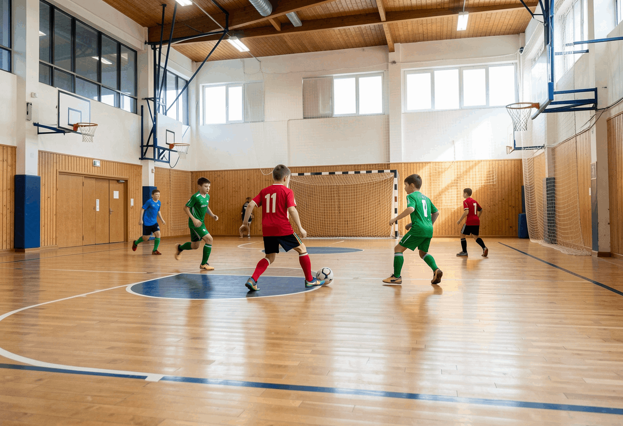 «Весенний матч» - матч по мини-футболу для детей