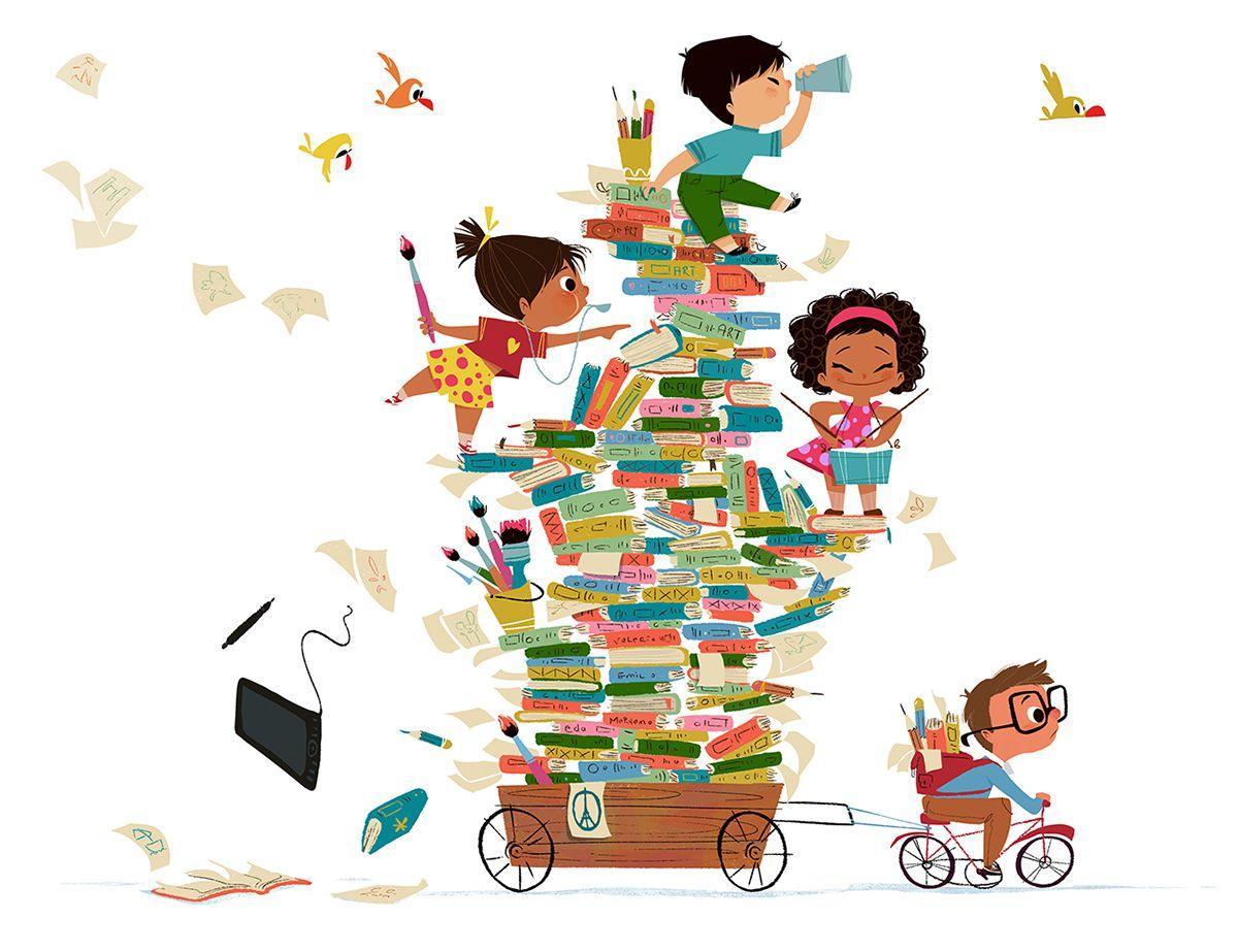 Книжная выставка «Мы с друзьями не скучаем, летом книги мы читаем»