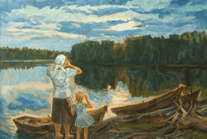 Выставка «Слово о малой родине. Мир В. М. Шукшина на полотнах И. П. Попова»