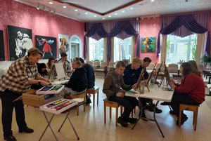 Мастер-класс «Волшебная кисть»