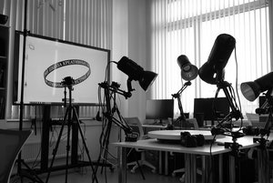 Мастер-класс в студии фото- и видеопроизводства