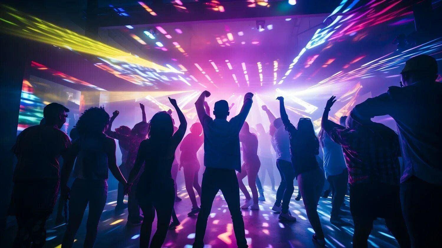 Танцевальный вечер «Зажигают огоньки…» для молодежи