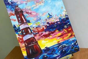 Мастер-класс «Интерьерная картина»