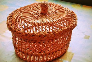 Мастер-класс «Плетение из бумажных трубочек»