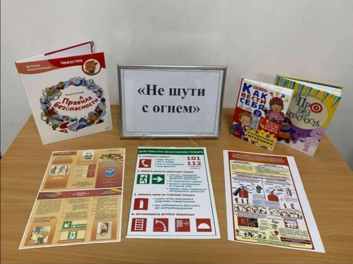 Информационный час «Не шути с огнём »