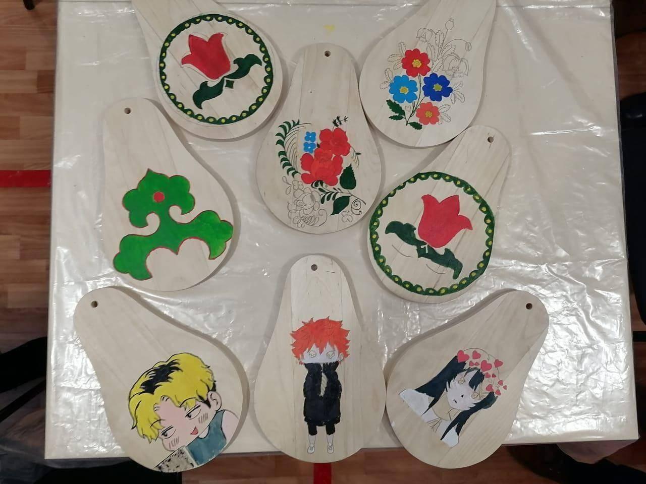 Мастер-класс «Роспись по дереву»