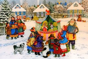 Фольклорная программа «Волшебные обычаи зимних народных праздников»