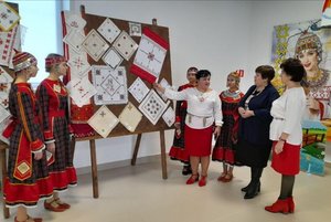 Выставка «Национальная вышивка»