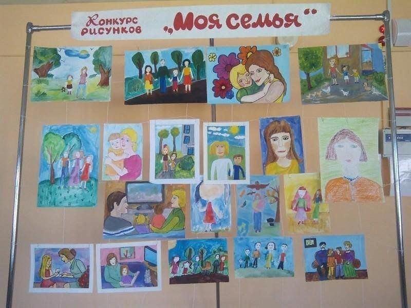 Выставка рисунков «Мамочка моя»