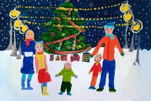 Выставка «Зимние узоры»