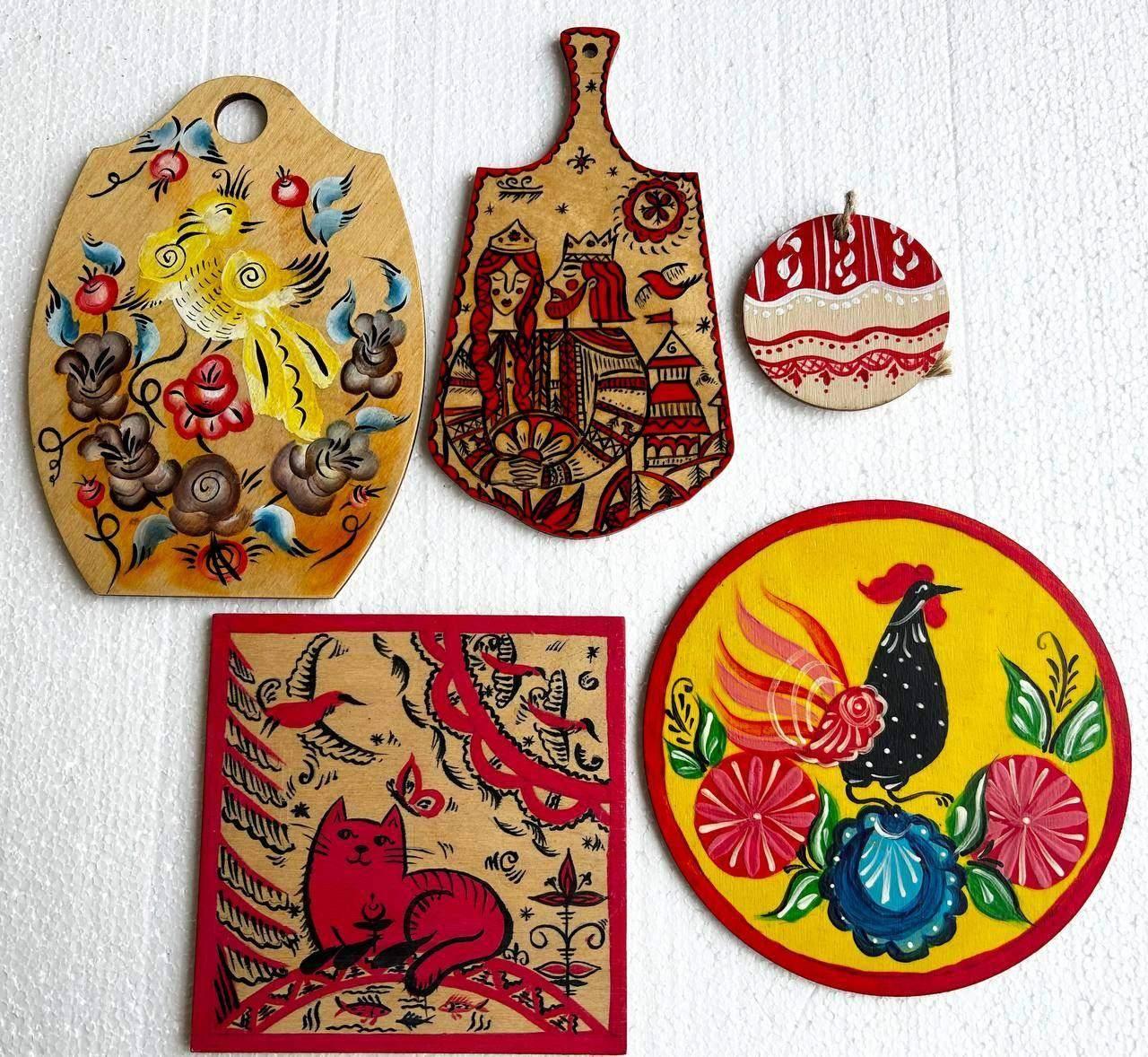 Мастер-класс «Узоры росписи народной»