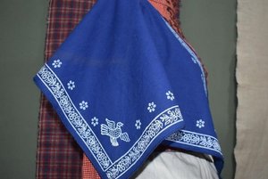 Мастер-класс «Набойка на платке»