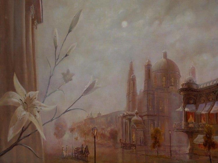 Выставка члена Союза художников РТ Асхата Макраева