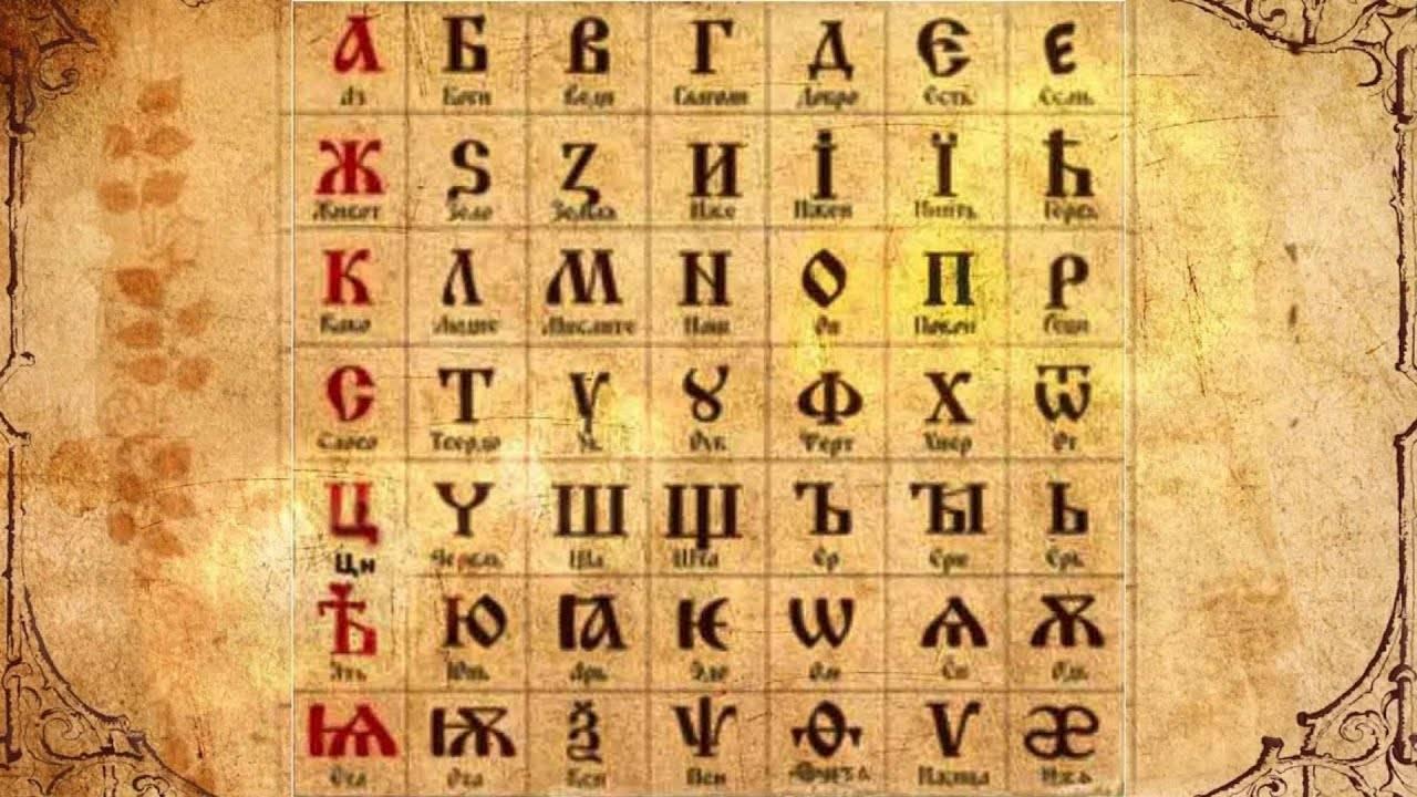 Калейдоскоп интересных фактов «История букв»