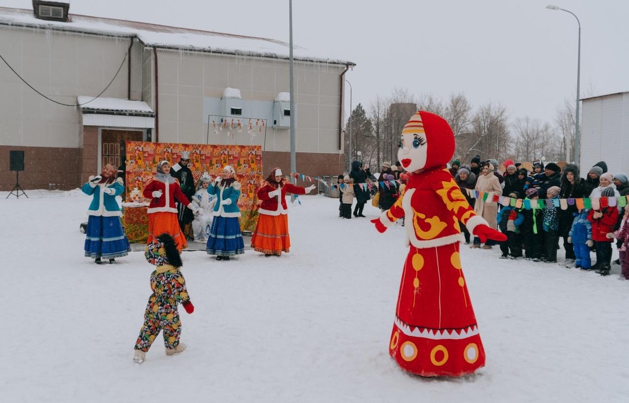 Масленица в поселке Сумкино