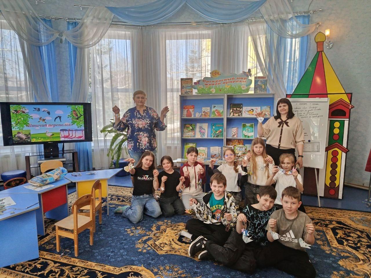 Экологическая игра «Птичий переполох»