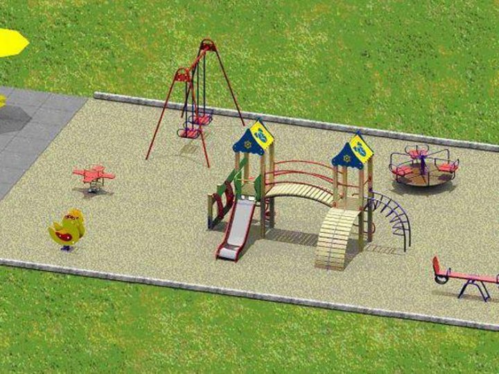 Playground туалет мод. Готовые площадки для детских площадок. Проект детской игровой площадки песочница. Пример детской площадки. Детская площадка во дворе макет.