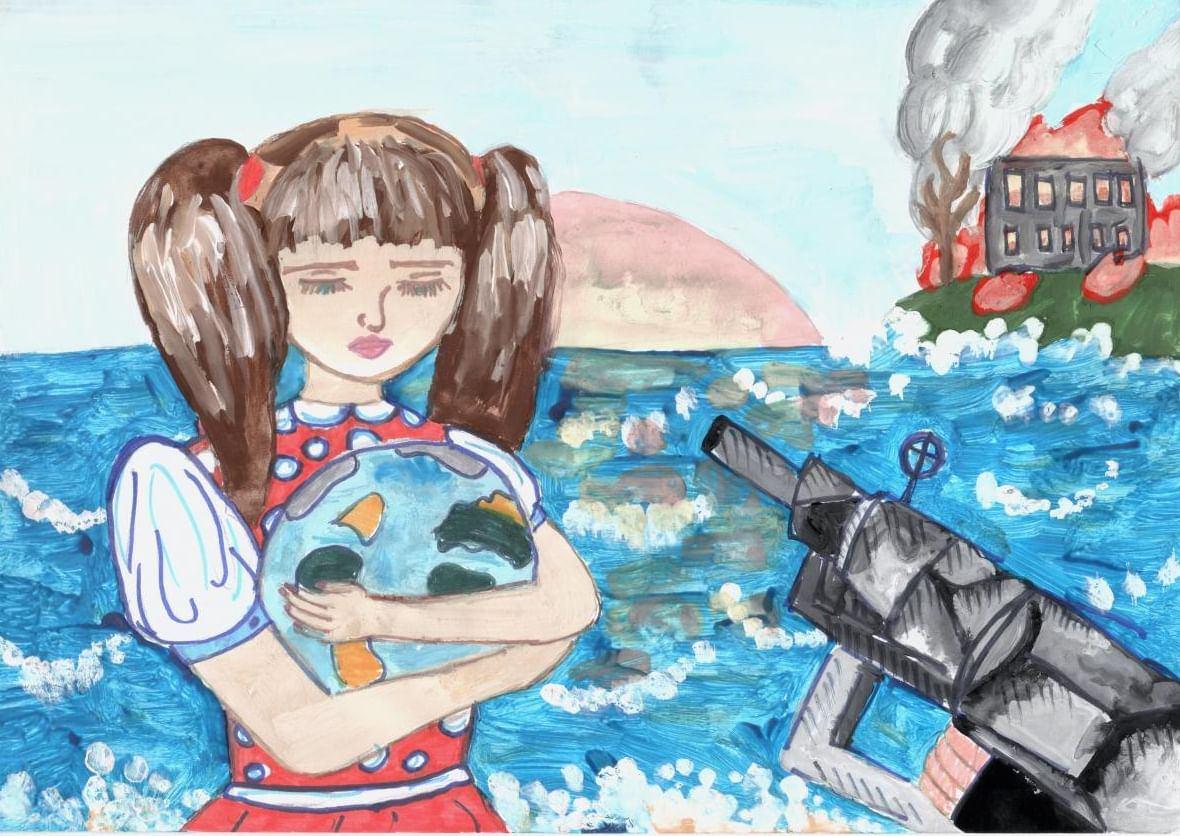 Конкурс детских рисунков «Мирная Россия - детство без войны и террора».