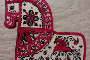 Мастер-класс «Символ года в стиле мезенской росписи»