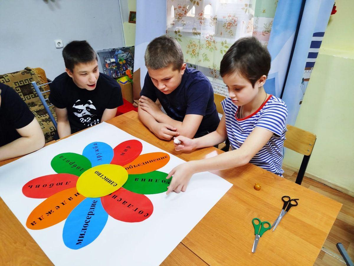 Мастер-класс «Цветок единства»