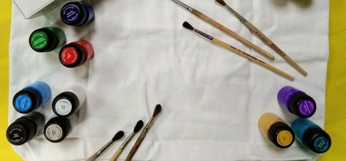 Арт-час «Роспись эко-красками»