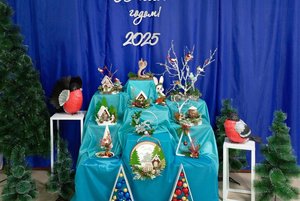 Выставка «Радуга зимних поделок»