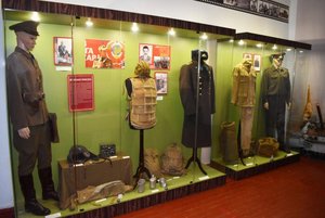 Экспозиция «Солдат войны не выбирает»