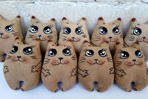 Мастер-класс «Кофейный кот»