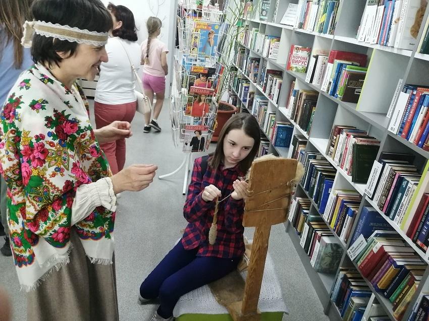 Мастер-класс «Закружилась нить веретена»