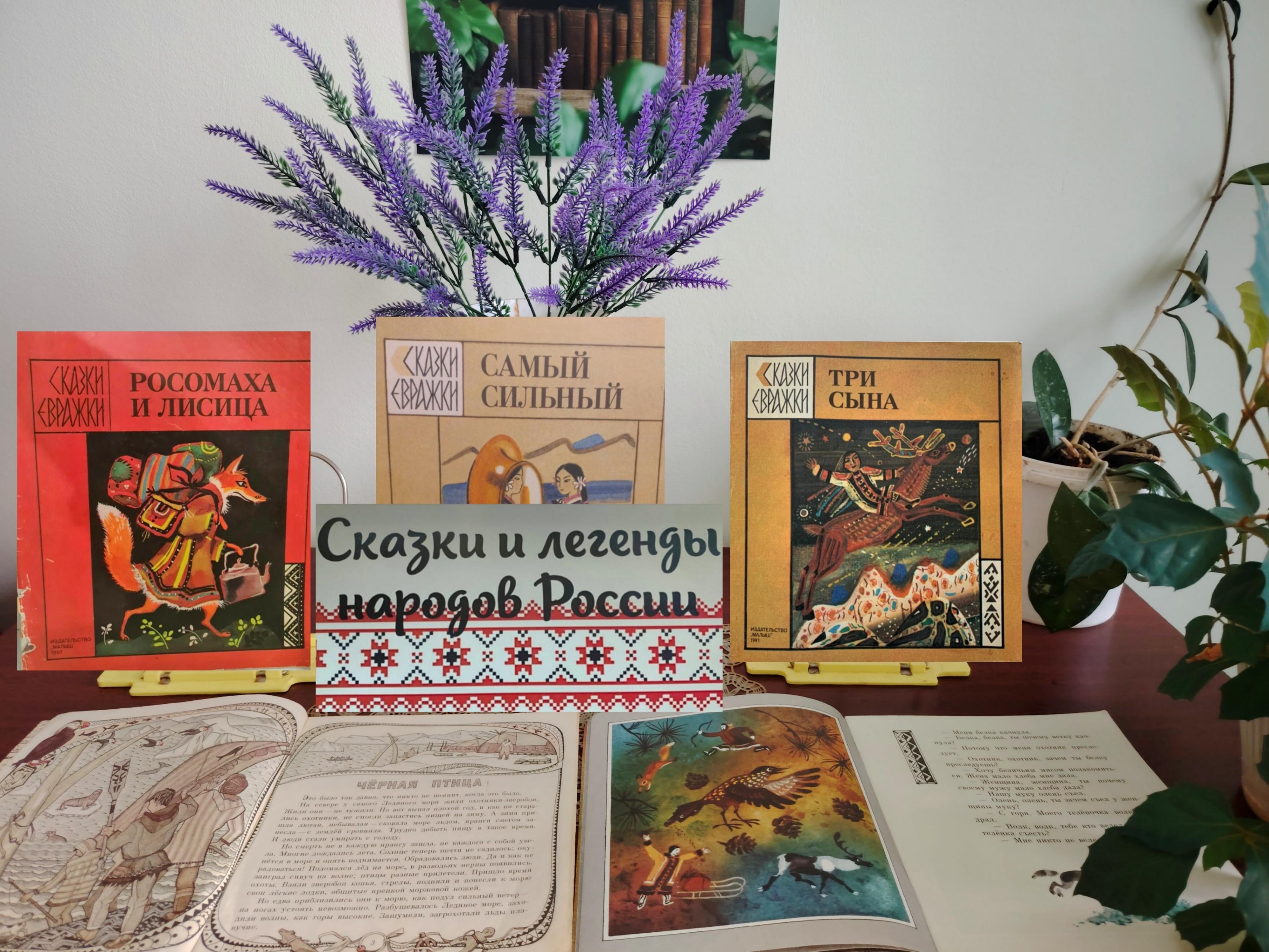 Книжная–иллюстративная выставка «Сказки Евражки: уютные истории севера».