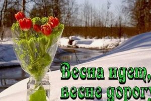 Вечер отдыха. «Весна идёт весне дорогу»