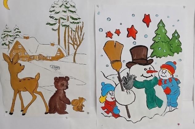 «Новогодняя фантазия». Выставка рисунков