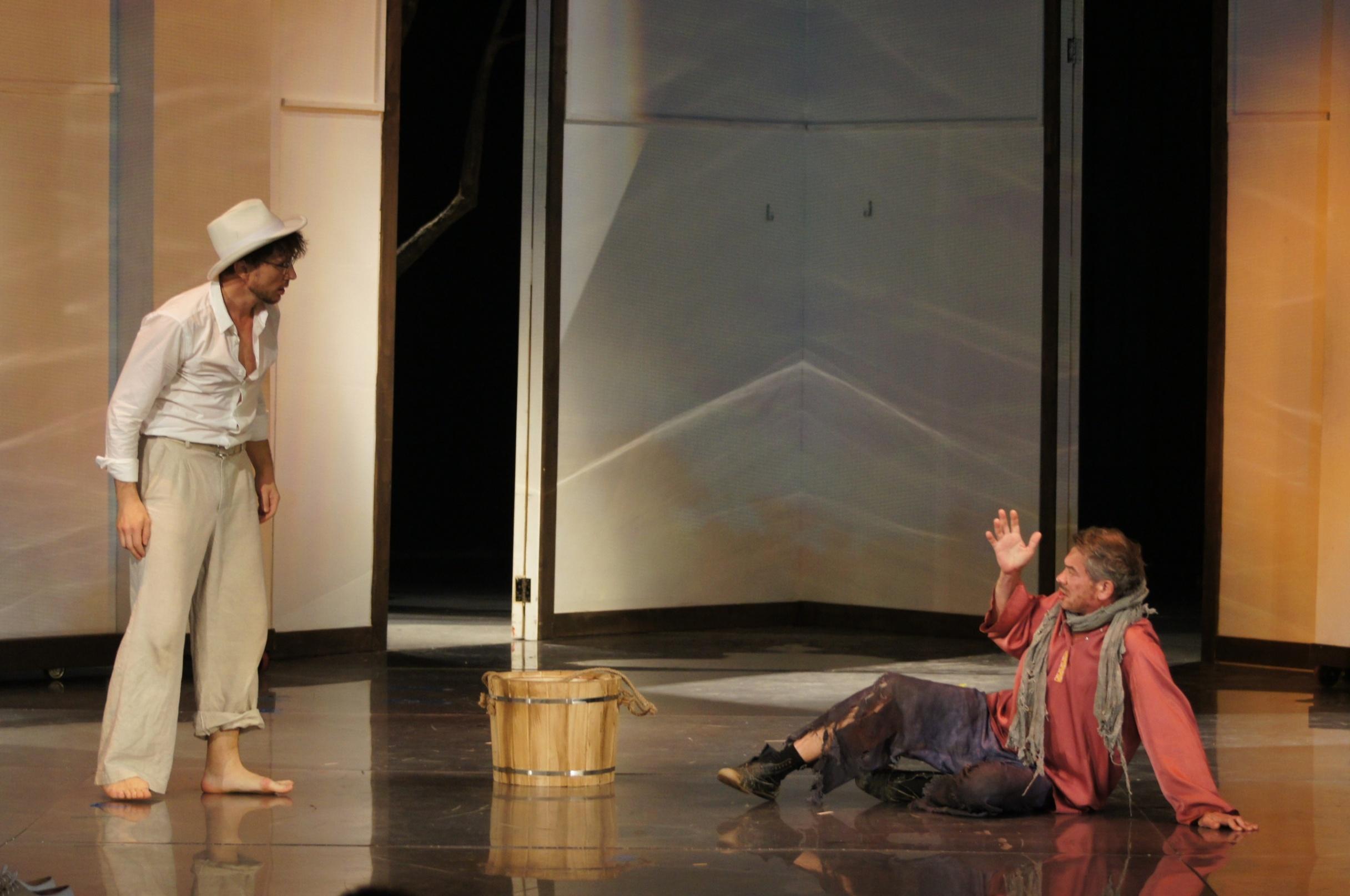 Лекция для участников школьных театров «Взаимодействие с партнером»