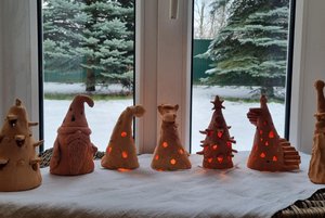 Мастер-класс по лепке новогоднего сувенира из глины