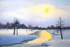 Художественная выставка из собрания Охинского музея