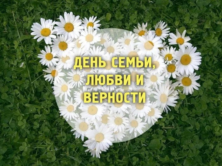 День семьи, любви и верности в г. Киреевск