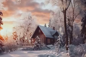 Мастер-класс «Зимние пейзажи»