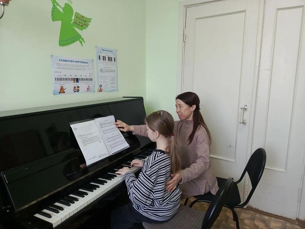 Открытый урок «Работа над кантиленой в младших классах»