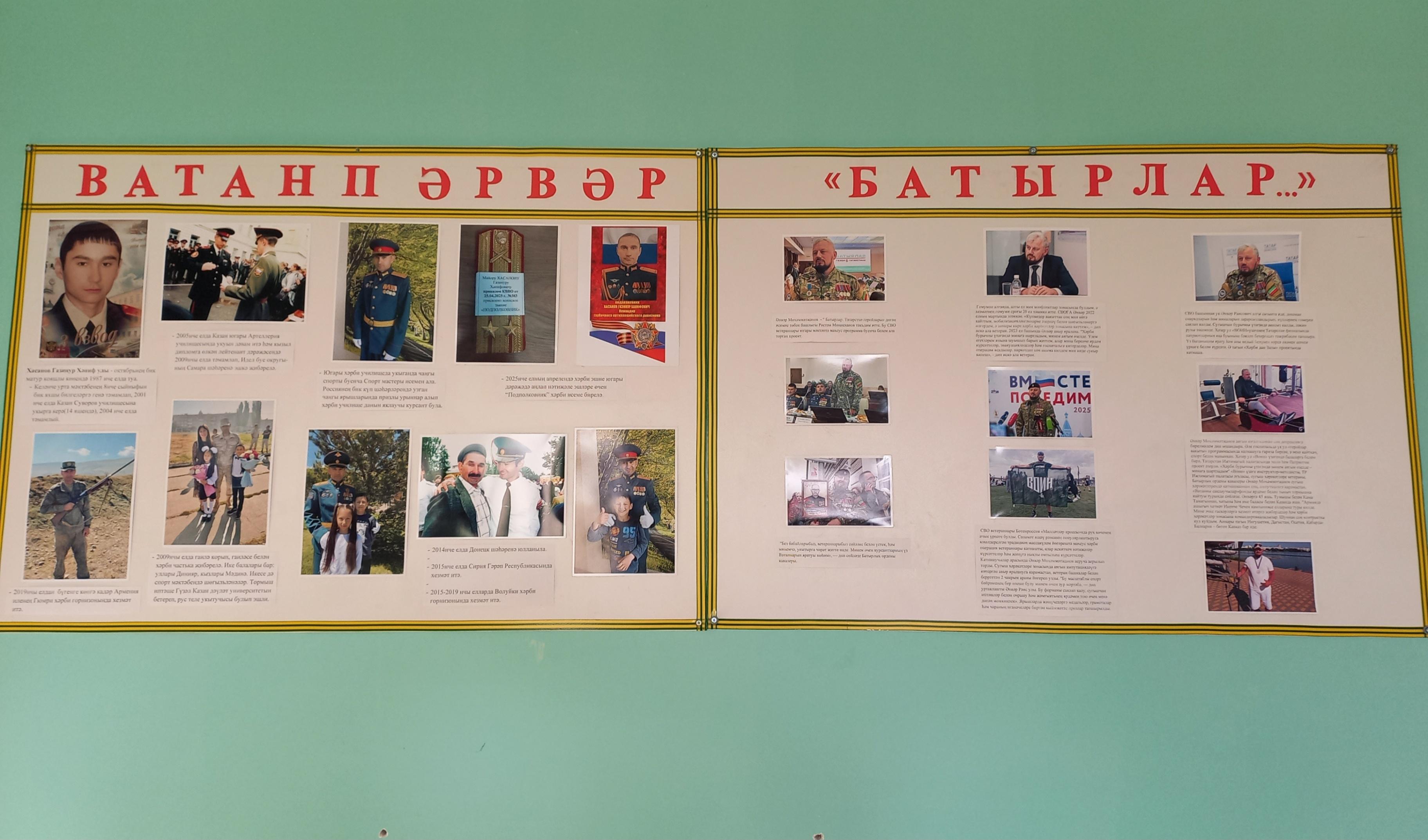 «Батырлык...»–выставка к81 летию победы в Великой Отечественной войне