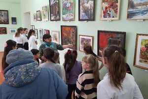 Просветительское мероприятие «Зимние мотивы в живописи от классика до современности»