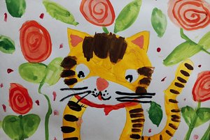 Выставка рисунков «Разноцветная палитра»